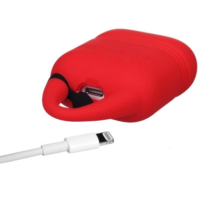 Чохол для навушників Kindon i-Smile для Apple AirPods IPH1430 Red (702347) Вінниця - фото 3