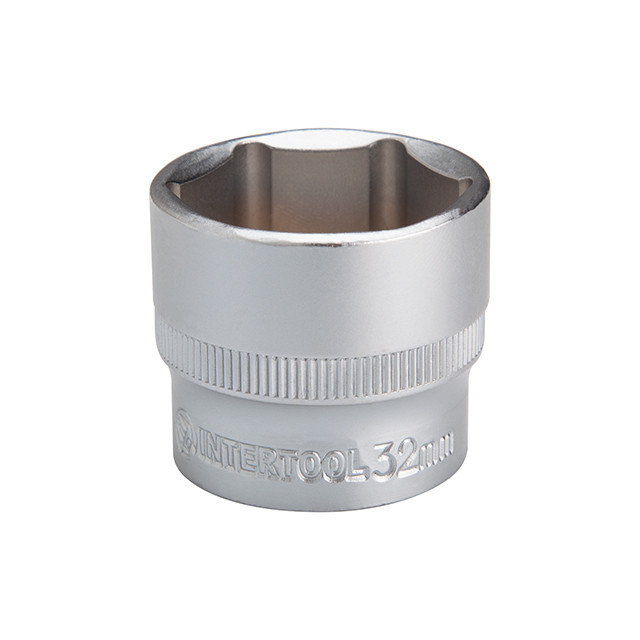 Головка шестигранна 1/2", 32мм*44мм. INTERTOOL ET-2032 Київ - фото 2