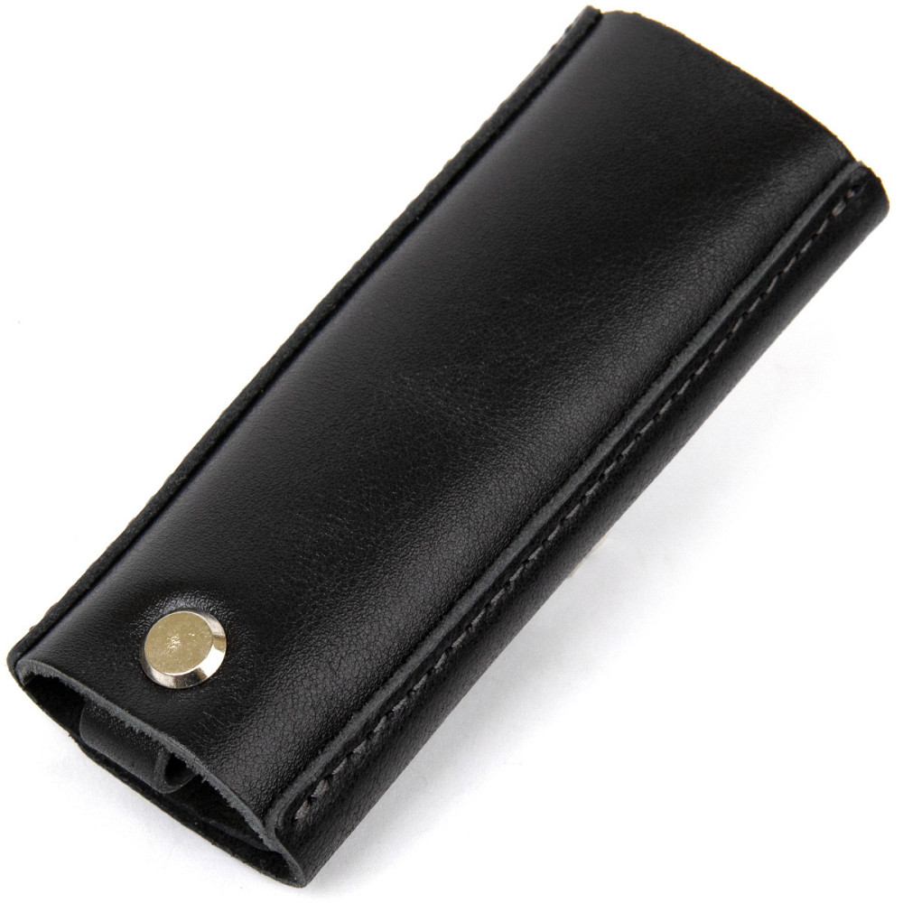 Универсальная кожаная ключница GRANDE PELLE 11351 Черный Киев - изображение 2