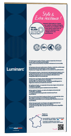 Сервіз Luminarc Carine Light Turquoise, 18 предметів (7046523) Київ