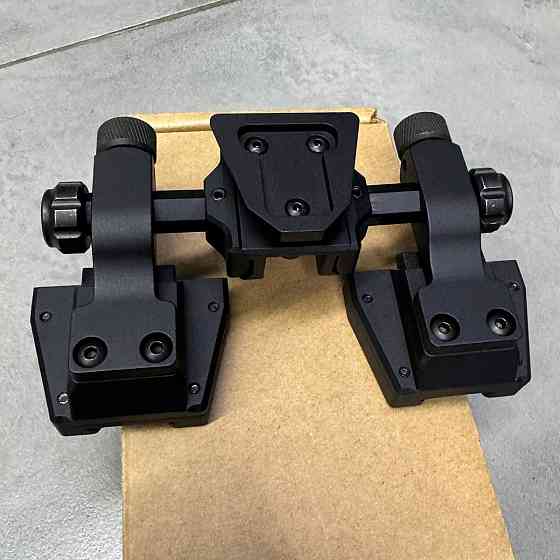 Крепление для ПНВ двойное Spina Optics Binock CL24-0251, тип крепления Wilcox для NVG30, совместимо с L4G24 Solmir Киев
