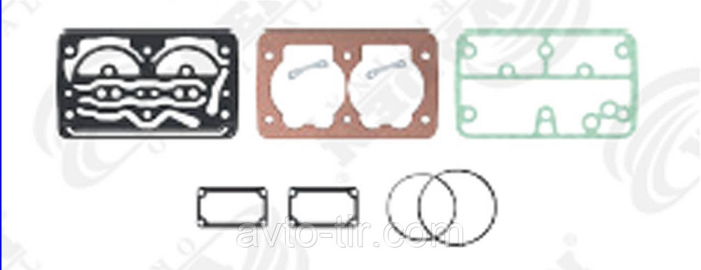 Комплект ремонтний прокладок компресора KNORR, VOLVO FH12/16, FM7/12, FH, FM, B10 Луцьк - фото 1