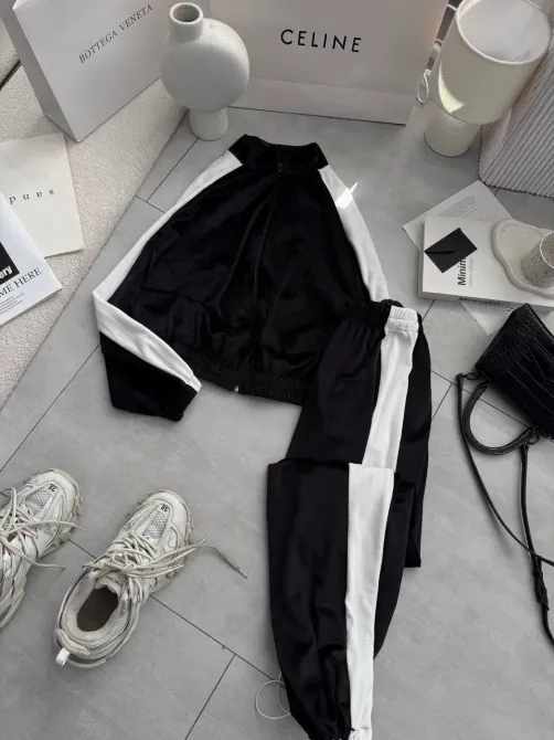 Женский велюровый костюм 2-ка - регулируемые брюки (джоггеры/палаццо) Одесса - изображение 17