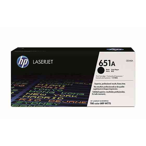 Картридж HP CLJ 651A Black (CE340A) Киев