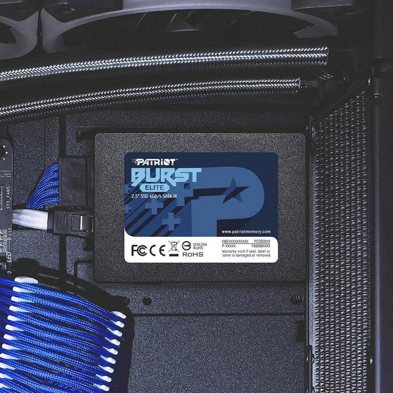 Накопичувач SSD 1.92TB Patriot Burst Elite 2.5