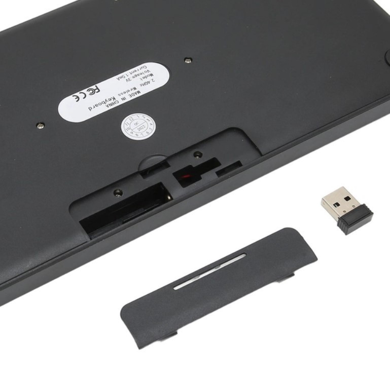 Набір бездротова клавіатура та мишка Wireless 902 8887, чорний Вінниця - фото 2