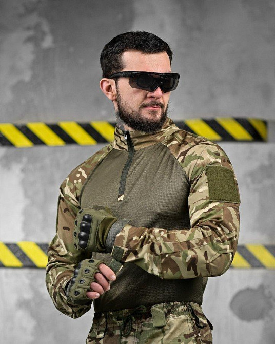 Летний тактический костюм lunar мультикам ДЛ6473 Одесса - изображение 7