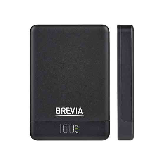 Повербанк (Power Bank) Brevia ePower 10000mAh MagSafe SuperSlim PD20W, Q15W LCD черный Львов