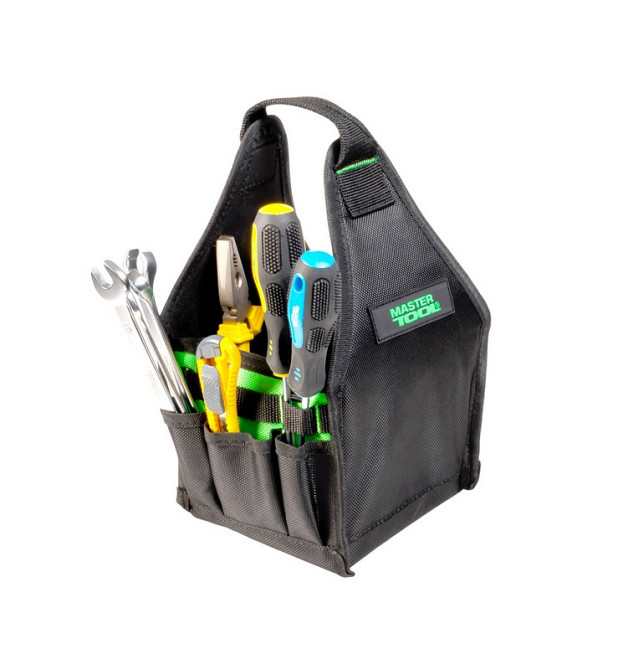 Сумка для інструментів відкрита MASTERTOOL 160х170х310 мм 8 кишень посилене дно 1680 DEN 79-1930 Коломия - фото 7