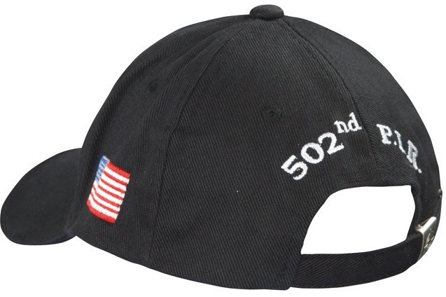 Универсальная Бейсболка (Кепка) с вышивкой спереди 101 Inc (502ND P.I.R.) Black Нововолынск - изображение 3