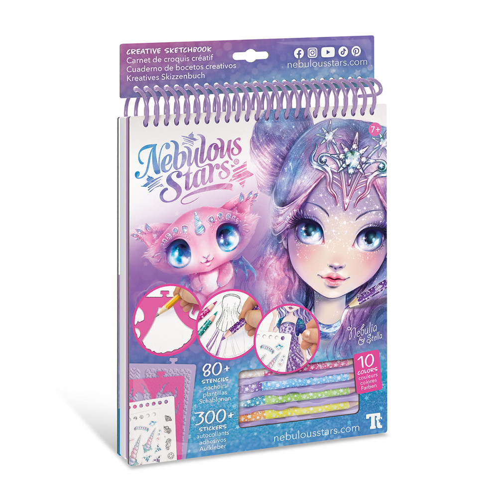 Набір для творчості – Скетчбук: Небулія, мотиви космосу Днепр - изображение 1