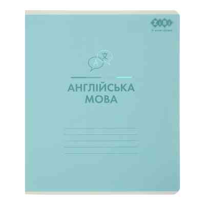 Зошит ZiBi предметний PASTEL 48 аркушів клітинка, англійська мова (ZB.1701-17) Вінниця