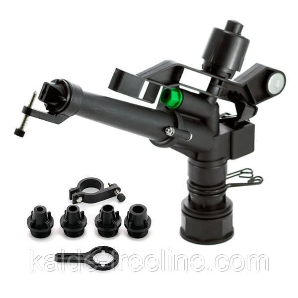 Дощувач Presto-PS зрошувач імпульсний Big на 2 форсунки з різьбленням 1,1/2 дюйма (6011) Харьков - изображение 1