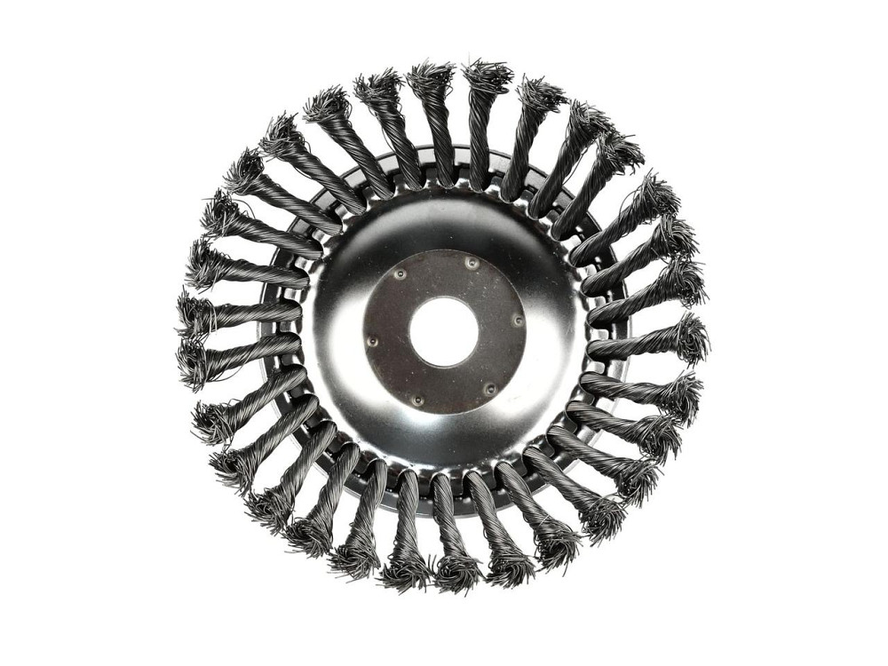 Дротяна щітка для косарки 200 / 25,4 мм Київ - фото 2