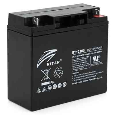 Батарея к ИБП Ritar RT12180BL5, 12V 18.0Ah (RT12180BL5) Винница