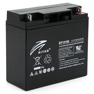 Батарея до ДБЖ Ritar RT12180BL5, 12V 18.0Ah (RT12180BL5) Вінниця - фото 1