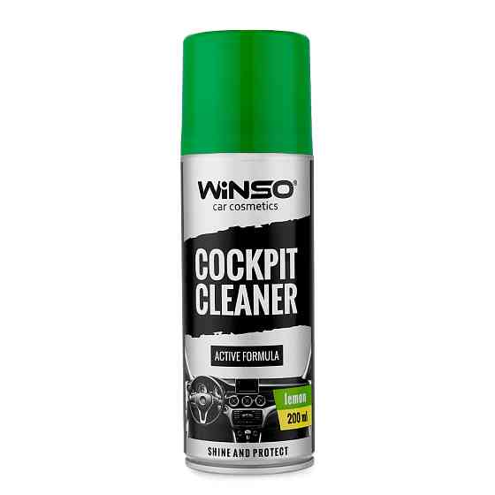 Поліроль для панелі приладів Winso Cockpit Cleaner Лимон, 200мл Львів