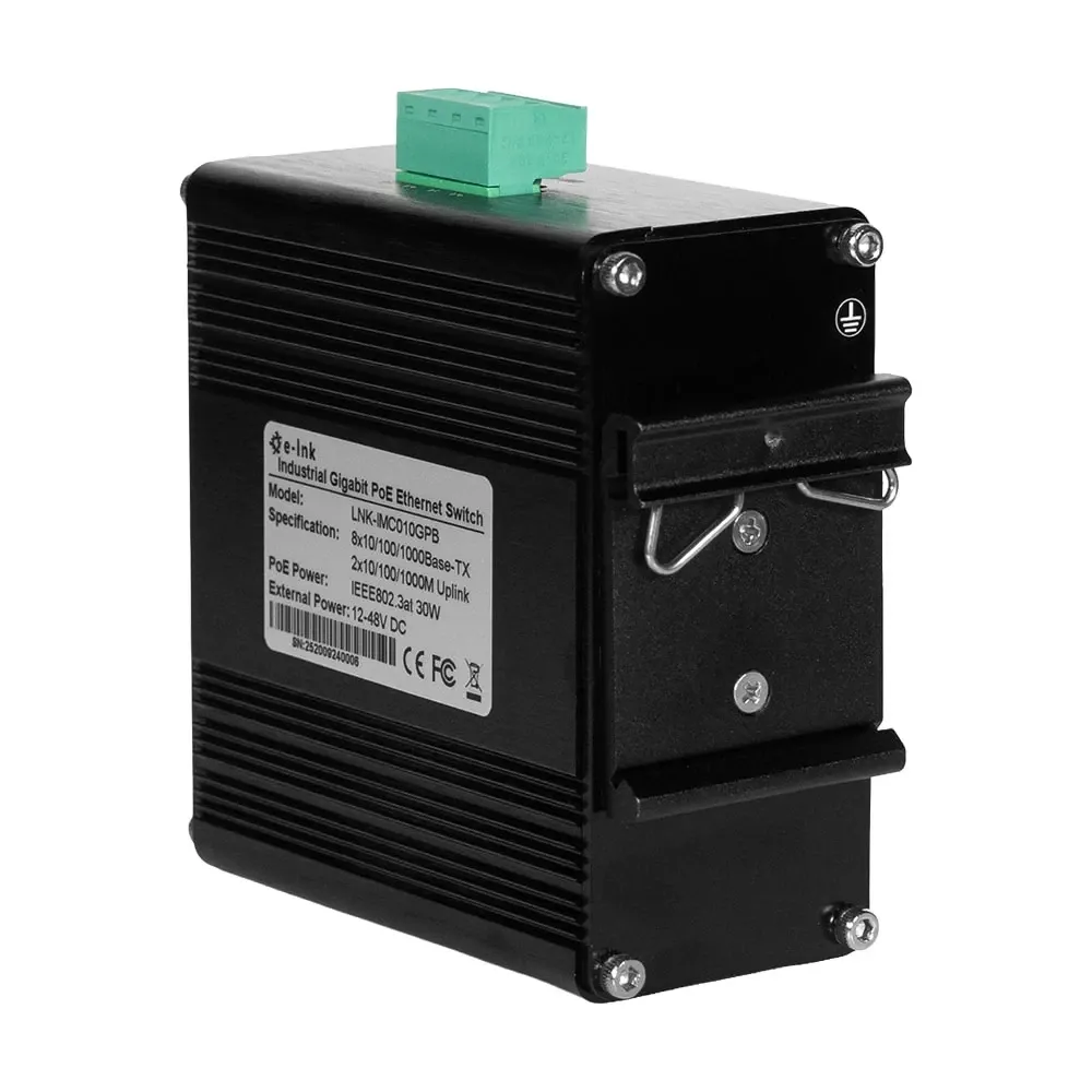 PoE-комутатор 10-портовий E-LINK LNK-IMC010GPB з 8 портами PoE (73-00155) Киев - изображение 13