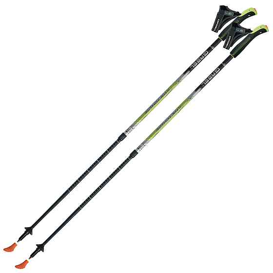 Палки для скандинавской ходьбы Gabel Stretch Lime Dual Tech (7008352570000) Вінниця