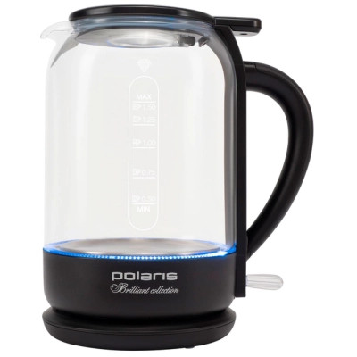 Электрочайник Polaris PWK 17103CGL Water Way Pro Чорний Винница - изображение 1