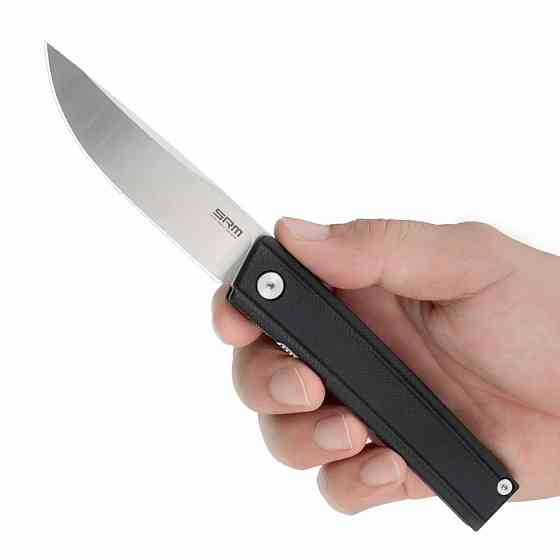Нож складной SRM 401LC-GB, черный Ровно