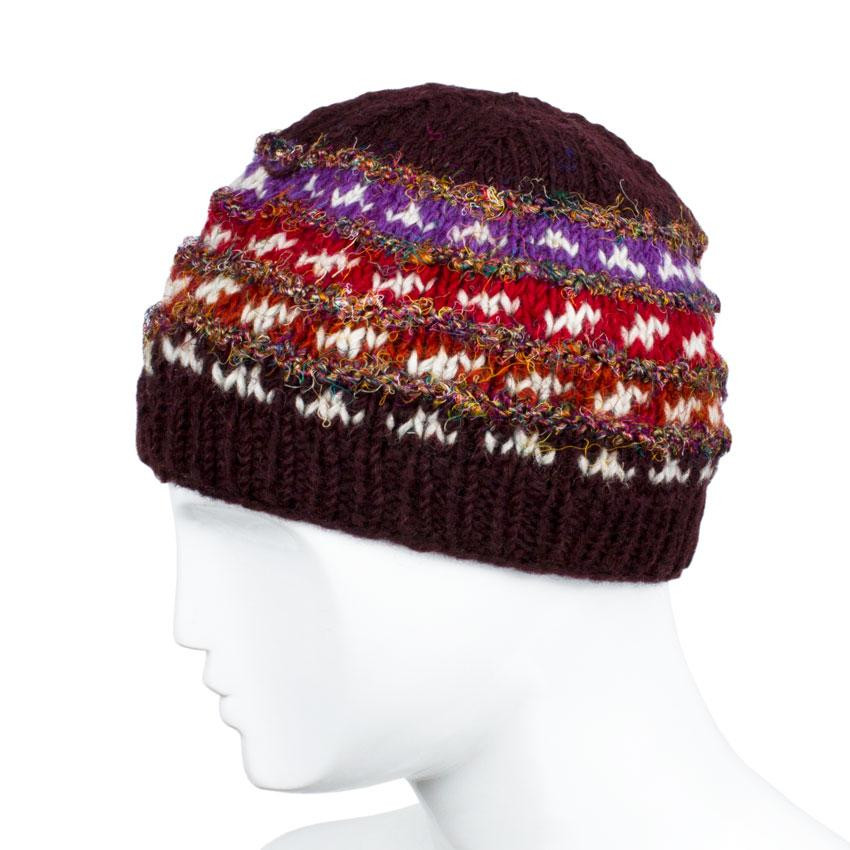 Шапка в'язана вовняна жіноча Київ - фото 1