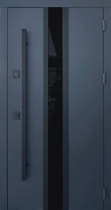 Двері вуличні Qdoors серія СТРИТ 3К з ТЕРМОРОЗРИМ модель ЕЛЕГАНТ 950 Київ - фото 1