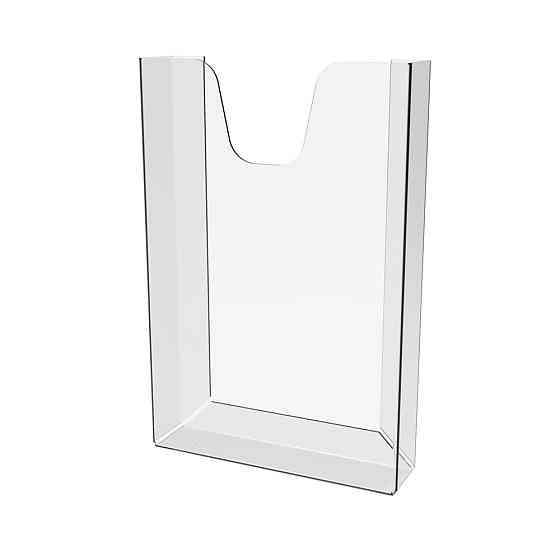 Кишеня EKOSTAR для флаєрів (100х200мм) об'ємний зі скотчем. Київ