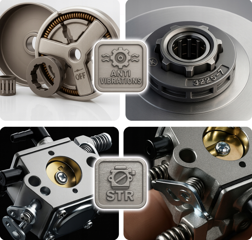 Бензопила ланцюгова 5.7к.с 58см³ AGREENO (Польща) Київ - фото 3