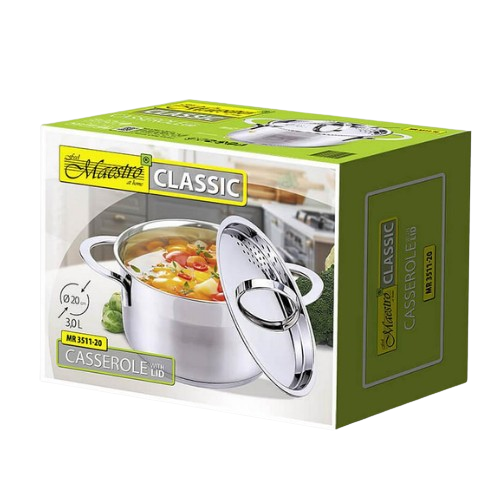 Каструля 3л d20см MR-3511-20 Maestro Житомир - фото 5