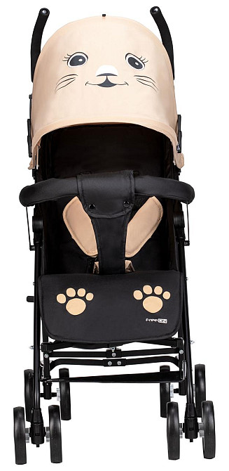 Коляска для дитини прогулянкова FreeON Simple, black - yellow Київ - фото 5