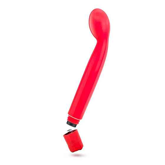 Вибратор для точки G на батарейках Blush Sexy Things красный Sex Aura Киев
