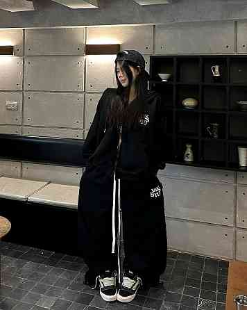 Женский теплый оверсайз костюм двойка Трехнитка на флисе Одесса