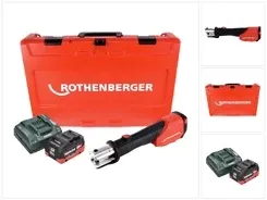Rothenberger ROMAX 4000 zaciskarka Акумуляторна 18 V elektrohydrauliczna + 1x Акумулятор 10.0 Ah CAS ładowarka Валіза Киев - изображение 1