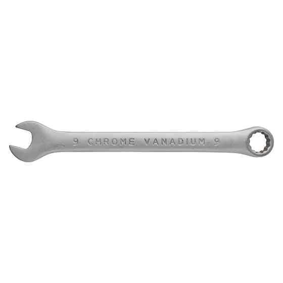 Ключ ріжково-накидний 9 мм CrV satine з підвісом SIGMA (6021541) Київ