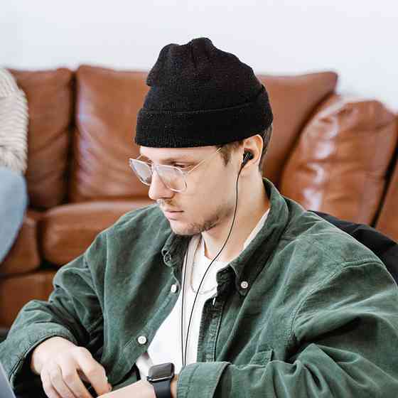 Навушники BOROFONE BM100 Pro з мікрофоном Type-C чорні Київ