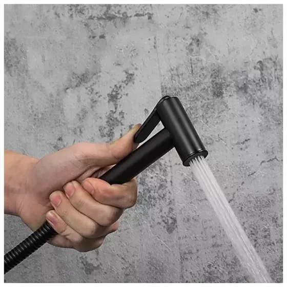 Гігієнічний душ з термостатом GAPPO G7290-6 , чорний Київ