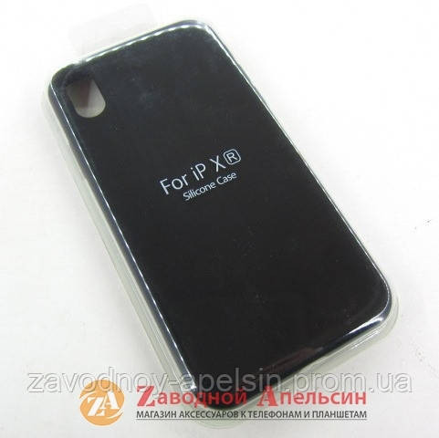 IPhone XR силіконовий чохол Grand black Одеса - фото 2