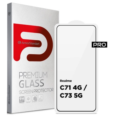 Стекло защитное Armorstandart Pro Realme C71 4G / С73 5G (ARM83929) Винница - изображение 1