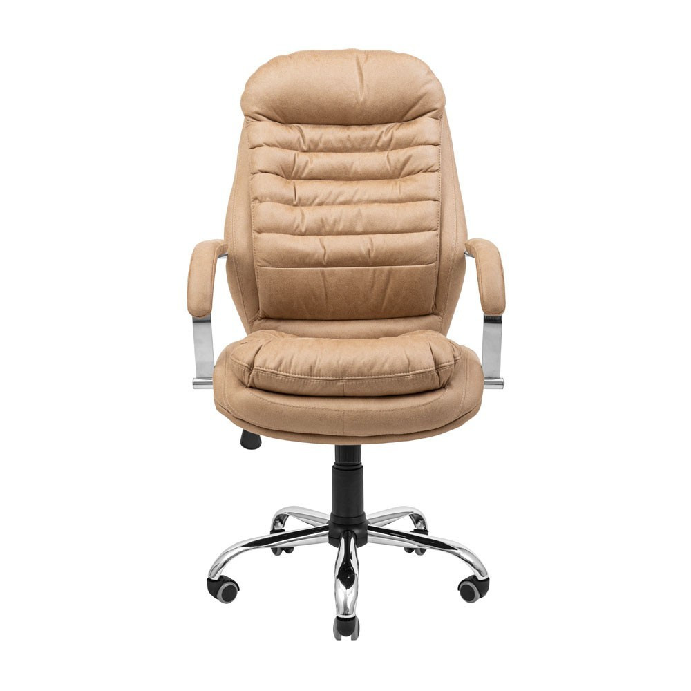 Офісне крісло керівника Richman Valencia Ameli Хром M2 Anyfix Бежевий Київ - фото 2