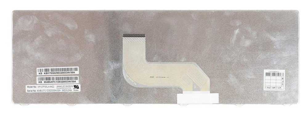 Клавиатура для ноутбука Acer Gateway (NV52) White, RU Вінниця - фото 3