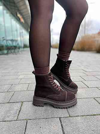 Molly Черевики жіночі MOLLY 967 коричневі (зима, замша натуральна) (5672) 37 Коломыя