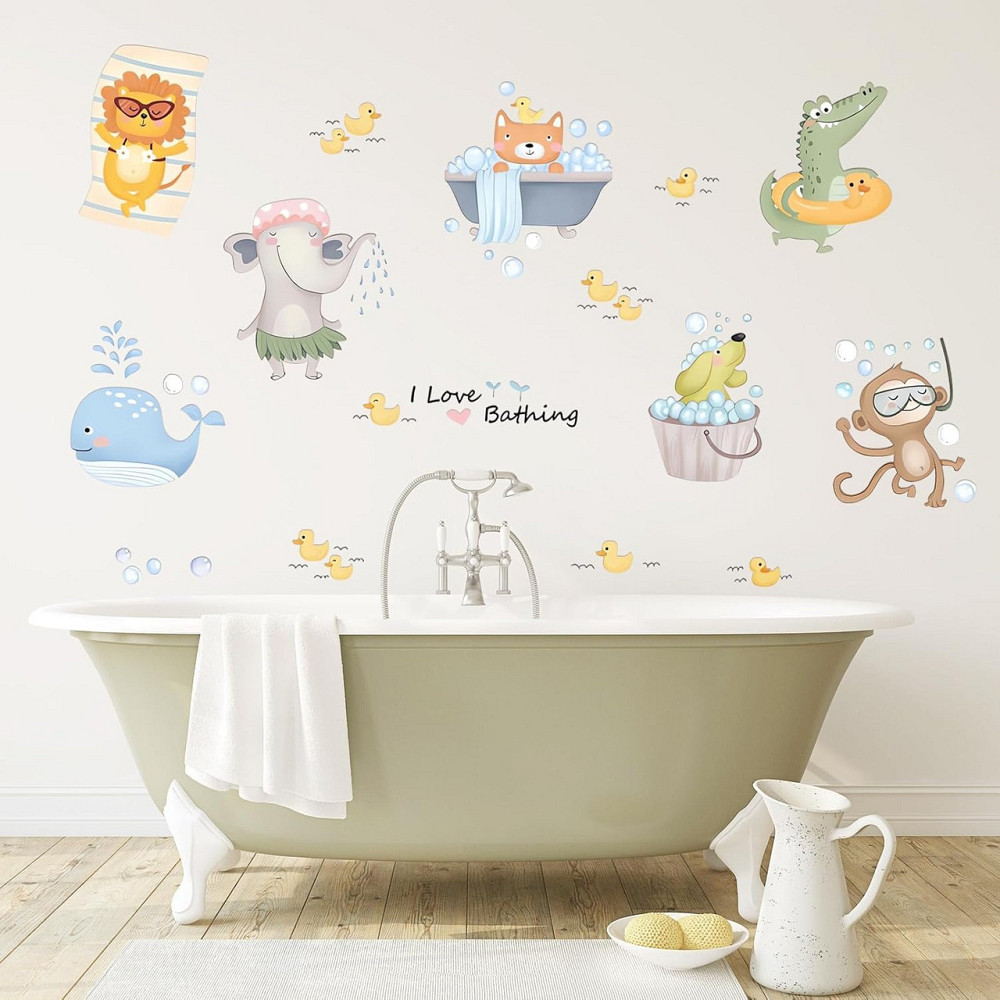 Набор наклеек виниловые на стену в детскую комнату 