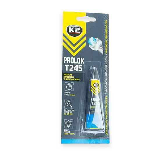 Фиксатор резьбы K2 Prolok Medium Strength (W243) синий 6мл Мукачево