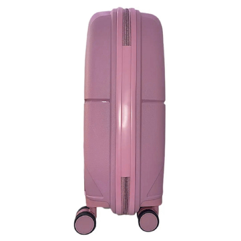 Валіза пластикова AIRTEX 245 мала 55 см рожева Київ - фото 4