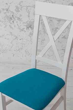 Стілець Кросс, білий/бірюза--- Киев