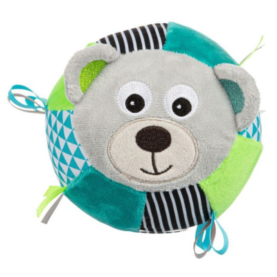 Погремушка Canpol мячик с колокольчиком BEARS серый (68/074_grey) Винница - изображение 2