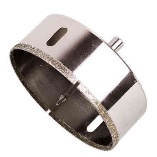 Свердло корончате алмазне по склу та кераміці 110мм з центрувальним свердлом Alloid Одесса