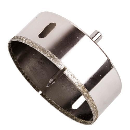 Свердло корончате алмазне по склу та кераміці 110мм з центрувальним свердлом Alloid Одеса - фото 6