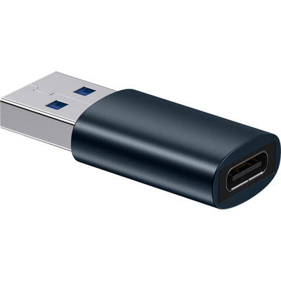 Перехідник USB 3.1 M to USB-C F blue Baseus (ZJJQ000103) Вінниця - фото 1